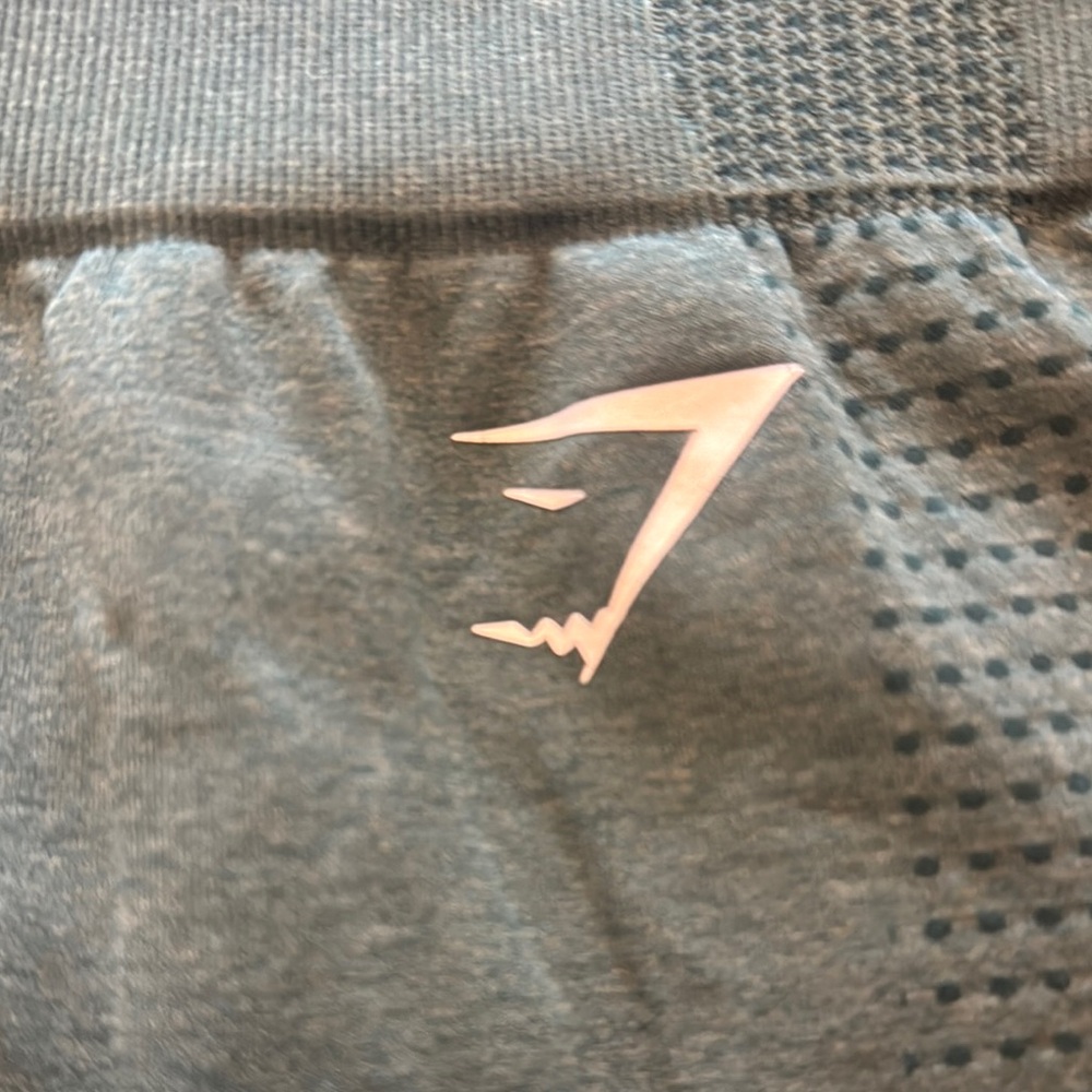 Gymshark Olive Green Textured Leggings